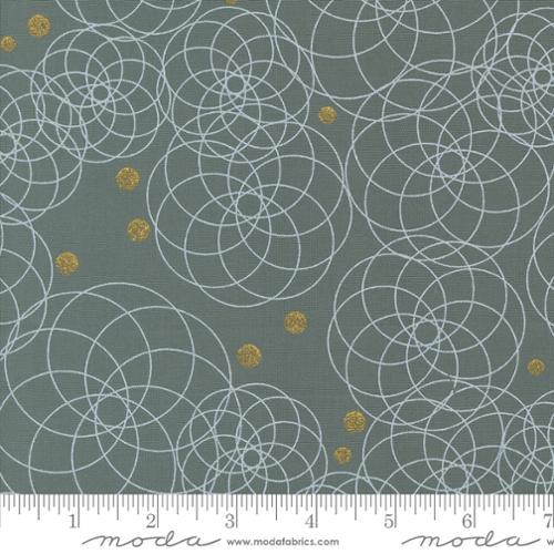 Moda Fabrics Shimmer Metallic Smoke 1842 14M