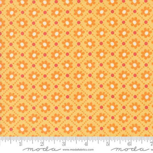Moda Fabrics Sunday Brunch Pastry Small Floral Check Mimosa 30754 15