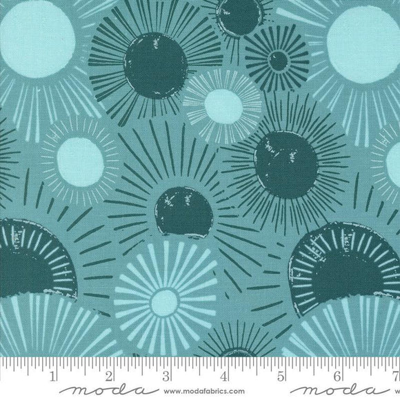 Moda Fabrics Things Above Teal 45611 25