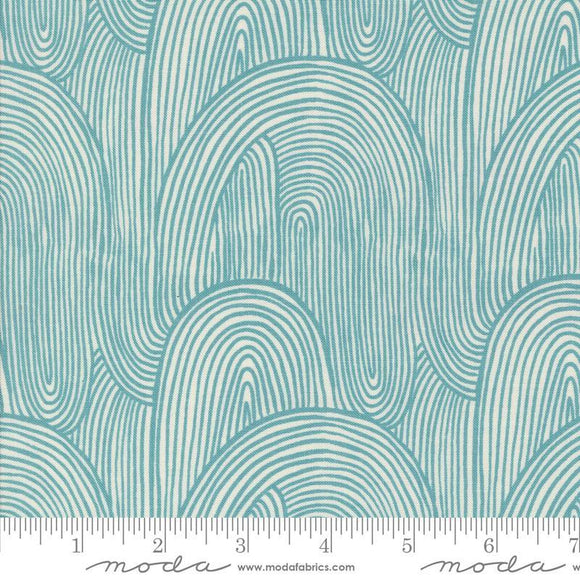 Moda Fabrics Things Above Teal  45614 25