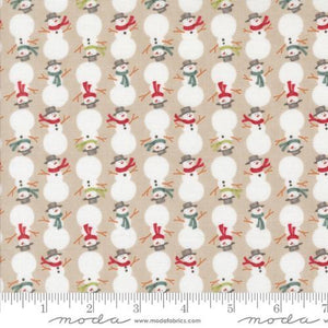 Moda Fabrics Winter Friends  Fog  56135 12