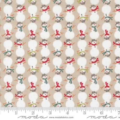 Moda Fabrics Winter Friends  Fog  56135 12