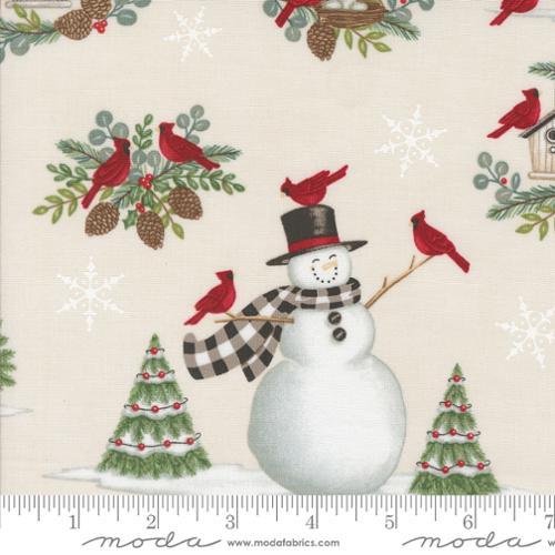 Moda Fabrics Winter Friends Snowy White 56130 11