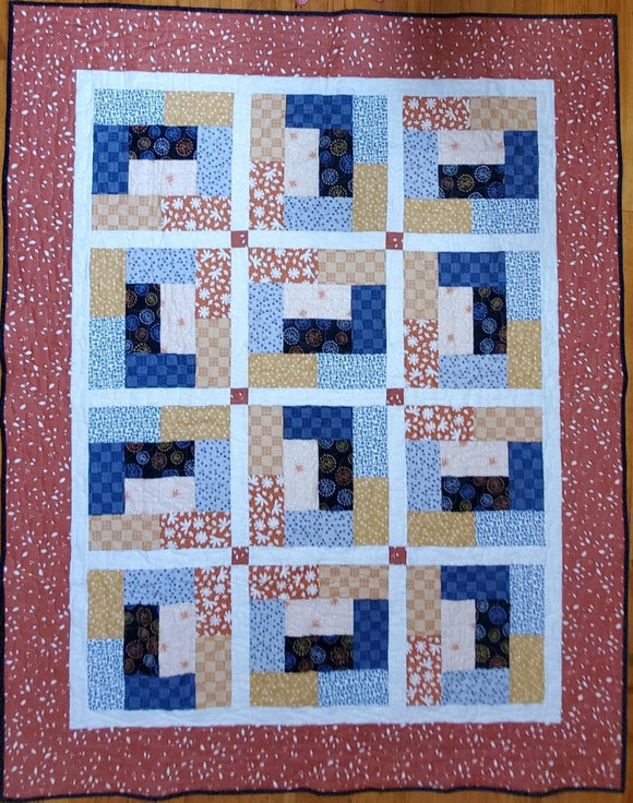 Mountain Bliss Quilt Kit finished size 53