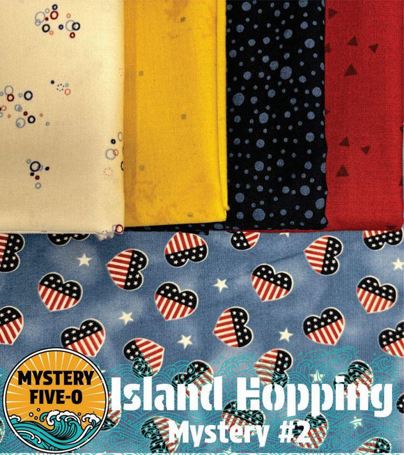 Mystery Five-0 Island Hopping Mystery #2 - 4th Of July Heart