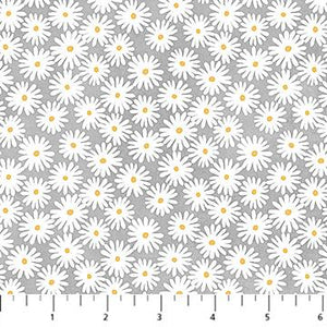 Northcott Fabric Sunny Safari Gray  27767-91