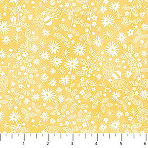 Northcott Fabric Sunny Safari Yellow  27768-52