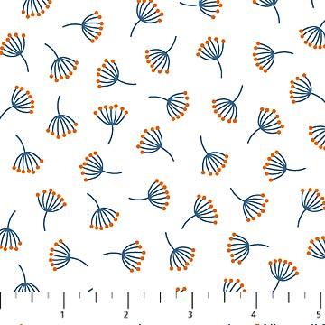 Northcott Fabrics Early  Autumn 10450-10 White