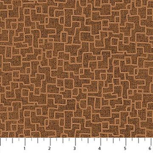 Northcott Fabrics Modern Elements Rust  28176-38