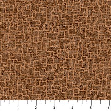 Northcott Fabrics Modern Elements Rust  28176-38