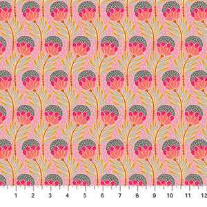 Northcott Fabrics Shooting Star  Bouncy Blooms - Lavender AMT117-83V