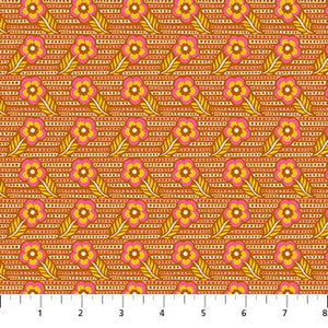 Northcott Fabrics Shooting Star Woodcarving - Caramel AMT121-58C