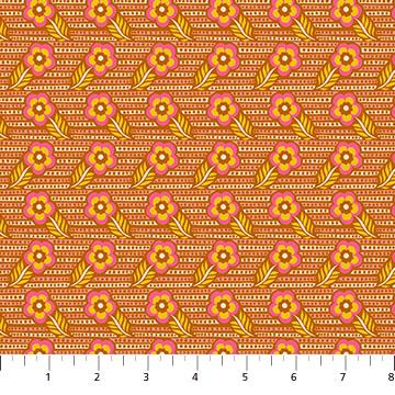 Northcott Fabrics Shooting Star Woodcarving - Caramel AMT121-58C