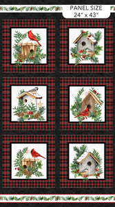 Northcott Fabrics Winter Song Fabric Panel 24" x 43" DP27800-99