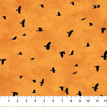 Northcott Spellbound Orange  28143-56