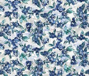 Quilt Minnesota 2025 Blueberries Royal Blue  Y4505-31