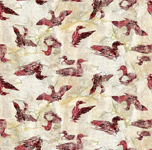 Quilt Minnesota 2025 Loons Light Wine  Y4502-47