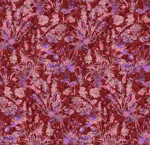 Quilt Minnesota 2025 Wildflowers Light Wine   Y4501-47