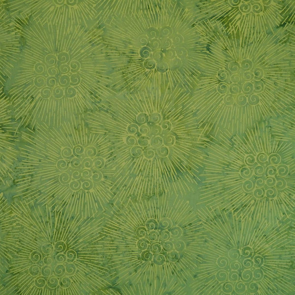 Parkside Fabrics Batik Honey Sage  HS-21 4749