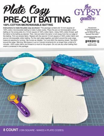Plate Cozy Pre-Cut Batting13