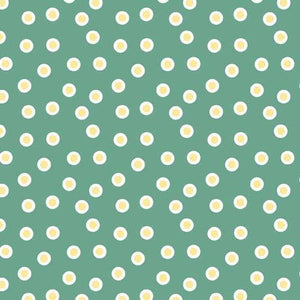 QT Fabrics Life Is Better With Friends Dot  Seafoam  30541-Q