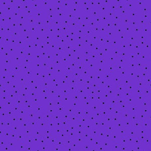 QT Fabrics Steampunk Halloween 3  Dot  Purple  27775-V