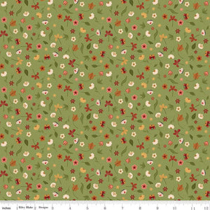 Riley Blake Design Created with Love  Bloom & Grow Dark Grass C15975-GRASS