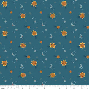 Riley Blake Design Created with Love Light Dark Ocean  C15973-OCEAN