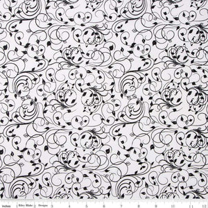 Riley Blake Designs Batiks Achromatic Dance Dalmation   BT23041-129