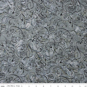 Riley Blake Designs Batiks Achromatic Dance Gunsmoke   BT23042-156