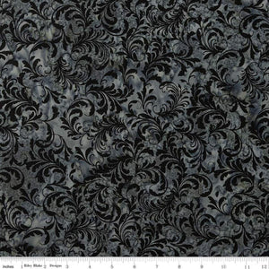 Riley Blake Designs Batiks Achromatic Dance Harbor Gray   BT23040-153