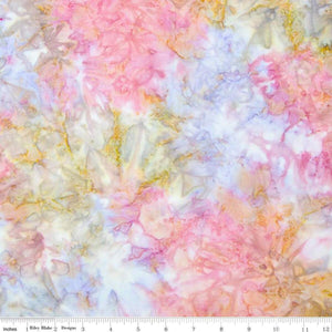 Riley Blake Designs Batiks Elementals Color Play Mottled Old Lace  BT21500-190