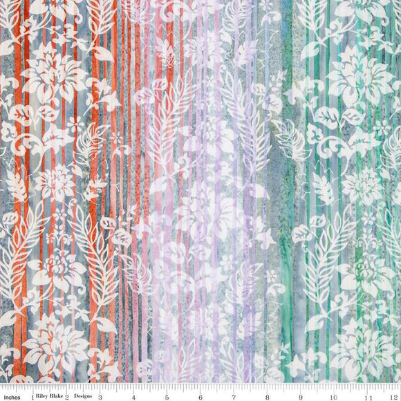 Riley Blake Designs Batiks Express Yourself!  Color Bands Powdered Pastels  BT23027-121