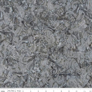 Riley Blake Designs Batiks Hand Dyes 107/108" wide Charcoal  BTWB280