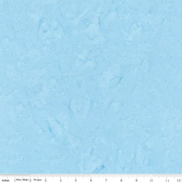 Riley Blake Designs Batiks Hand Dyes Baby Blue   BT21000-291-15