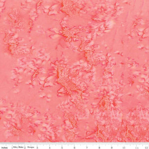 Riley Blake Designs Batiks Hand Dyes Soft Coral   BT21000-232-15