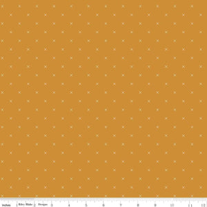 Riley Blake Designs Bee Cross Stitch Butterscotch C745-BUTTERSCOTCH