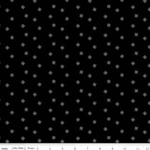 Riley Blake Designs Blackout  Ohio Star   Black C16243-BLACK