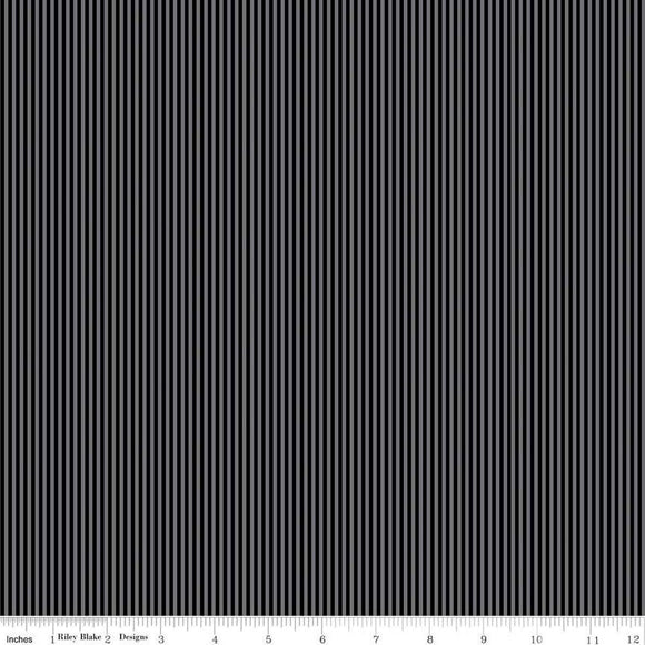 Riley Blake Designs Blackout  Stripe  Multi C16247-MULTI