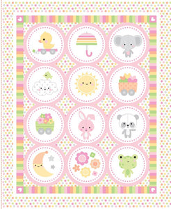 Riley Blake Designs Bundle of Joy Panel 36"x43"  P15295-PANEL