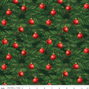Riley Blake Designs Christmas Whishes Ornaments Green C15044-GREEN