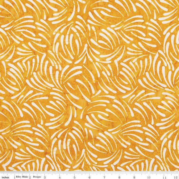 Riley Blake Designs Expressions Batiks That Summer Feelin' Honey  BTHH1205