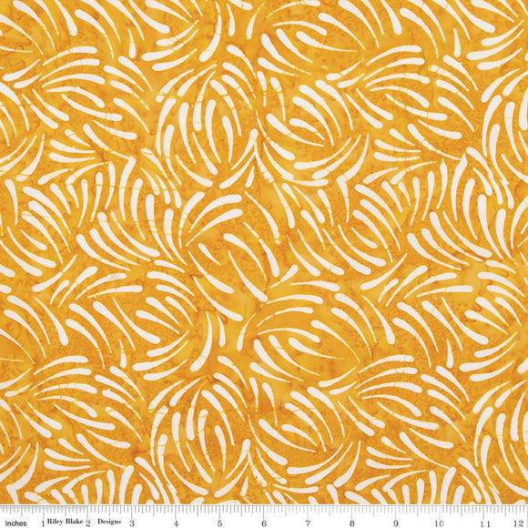 Riley Blake Designs Expressions Batiks That Summer Feelin' Honey  BTHH1205