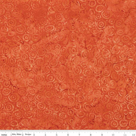 Riley Blake Designs Expressions Batiks That Summer Feelin' Passion  BTHH1202