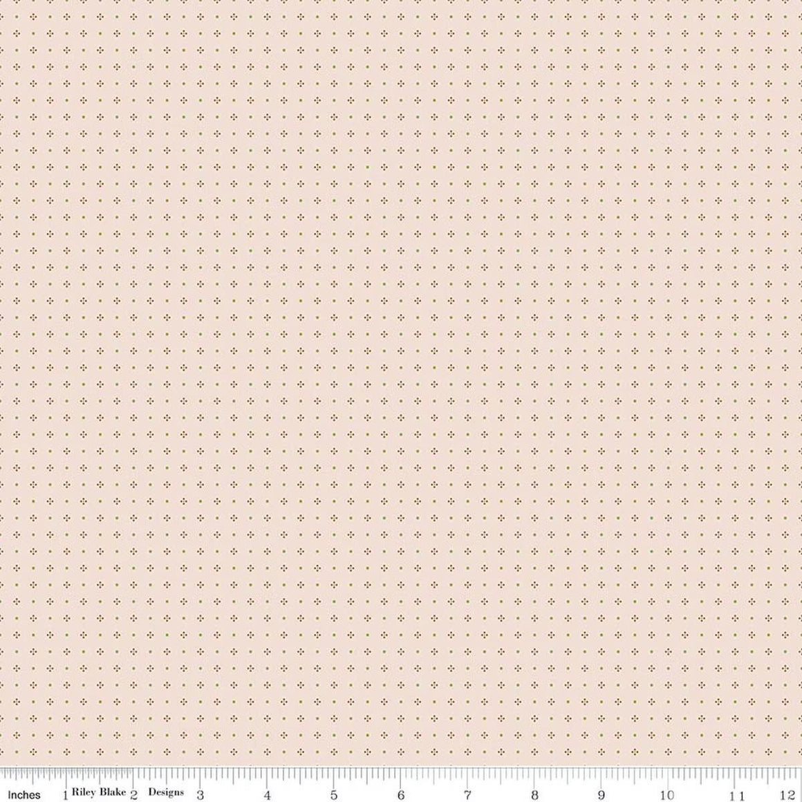 Riley Blake Designs Farmer's Daughter Calico Backround Maple C17185 ...