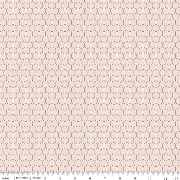 Riley Blake Designs Farmer's Daughter Chicken Wire Background Rustic C ...