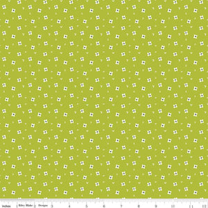Riley Blake Designs Here Comes the Sun Daisies Green C14815