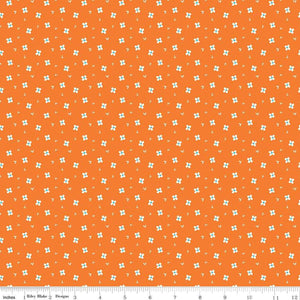 Riley Blake Designs Here Comes the Sun Daisies Orange C14815