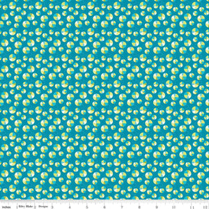 Riley Blake Designs Here Comes the Sun  Slices Azure C14817