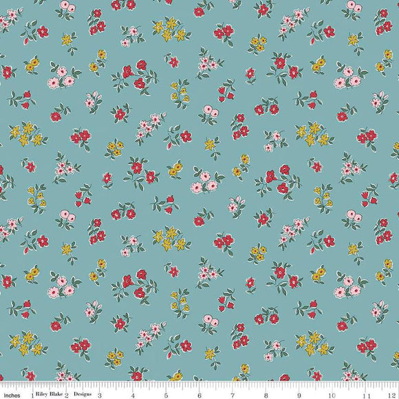Riley Blake Designs Liberty Heirloom Collection 4 Posy Sprig C  013338112C